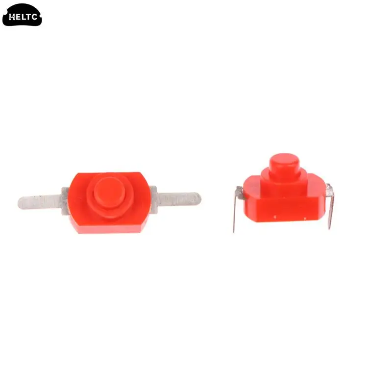 10Pcs 12*8mm On Off Mini Push Button Switch For Electric Torch 1208YD Self Locking  1A 250V AC