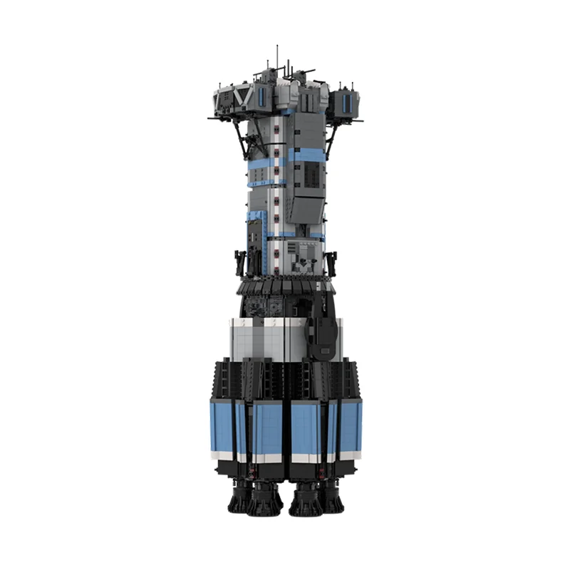 8834pcs MOC UNN Thomas Prince Spaceed Model Building Blocks Christmas Gift Architecture Toys DIY Creative Brick Kids Birthday