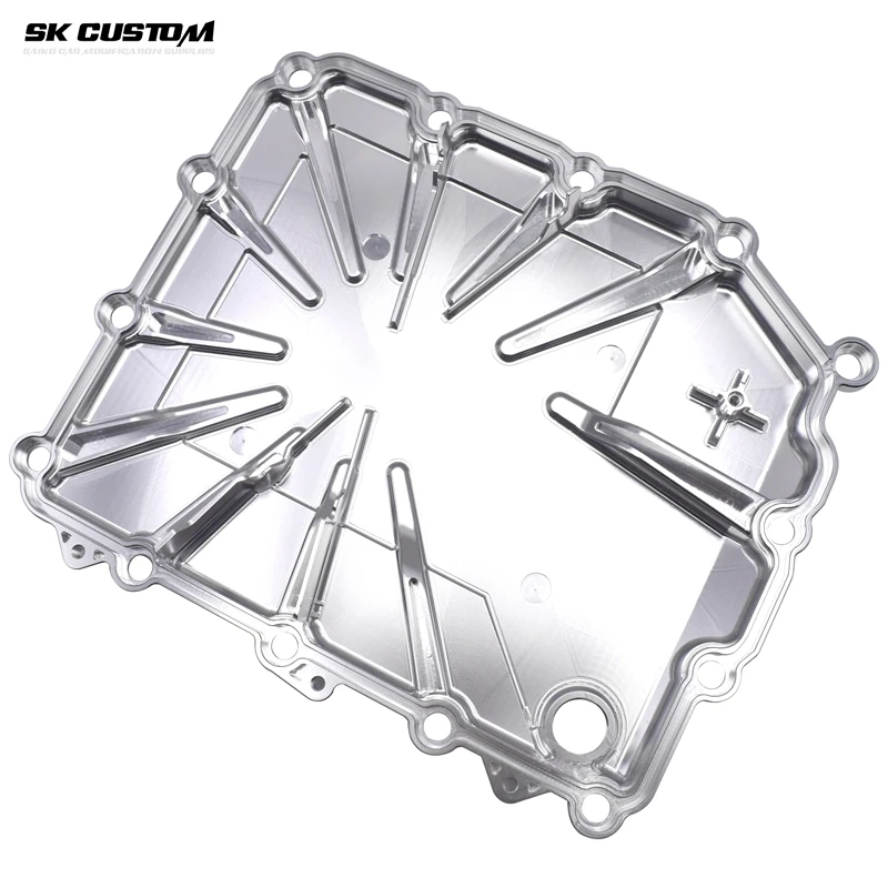 SKCUSTOM For BMW Aluminum Alloy Improved Oil Tray 7-Speed DCT Gearbox Oil Pan Dual Clutch Wavebox Bottom Cover M3 M4 28107842385