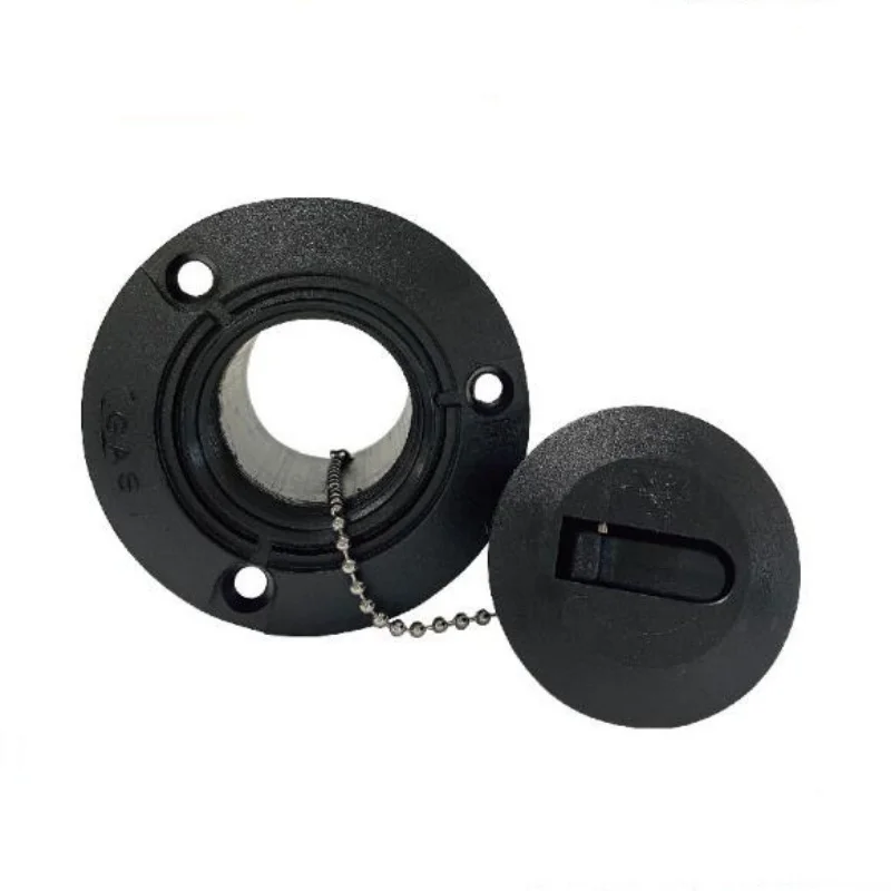 

ISURE MARINE 50 мм Черный нейлоновый люк для топливного бака, крышка топливного отверстия, впускное отверстие для воды/сточных вод, аксессуары для морских яхт