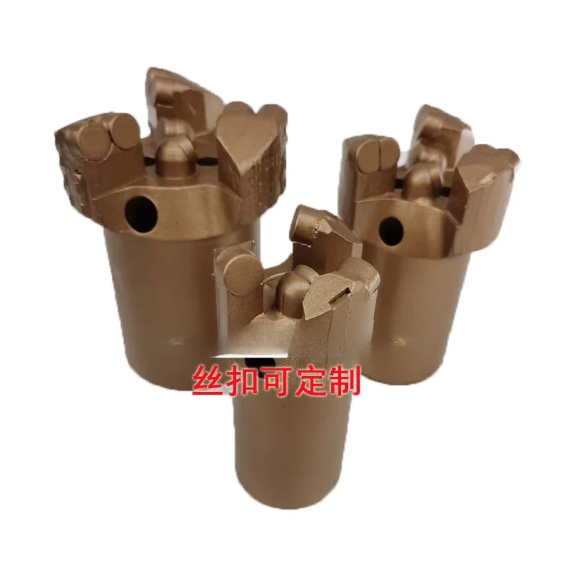 FOR  drilling,Water-well Rock Geology Coalfield Diamond pdc drill bit,3-wing Concave Composite Piece Coreless exploration bit