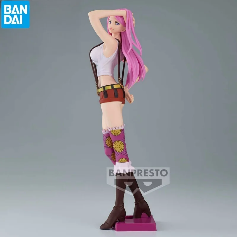 New In Stock Bandai Original One Piece Model Glitter&glamours Jerry Bonnie Jewelry Bonney Action Model Toys Kids Gifts