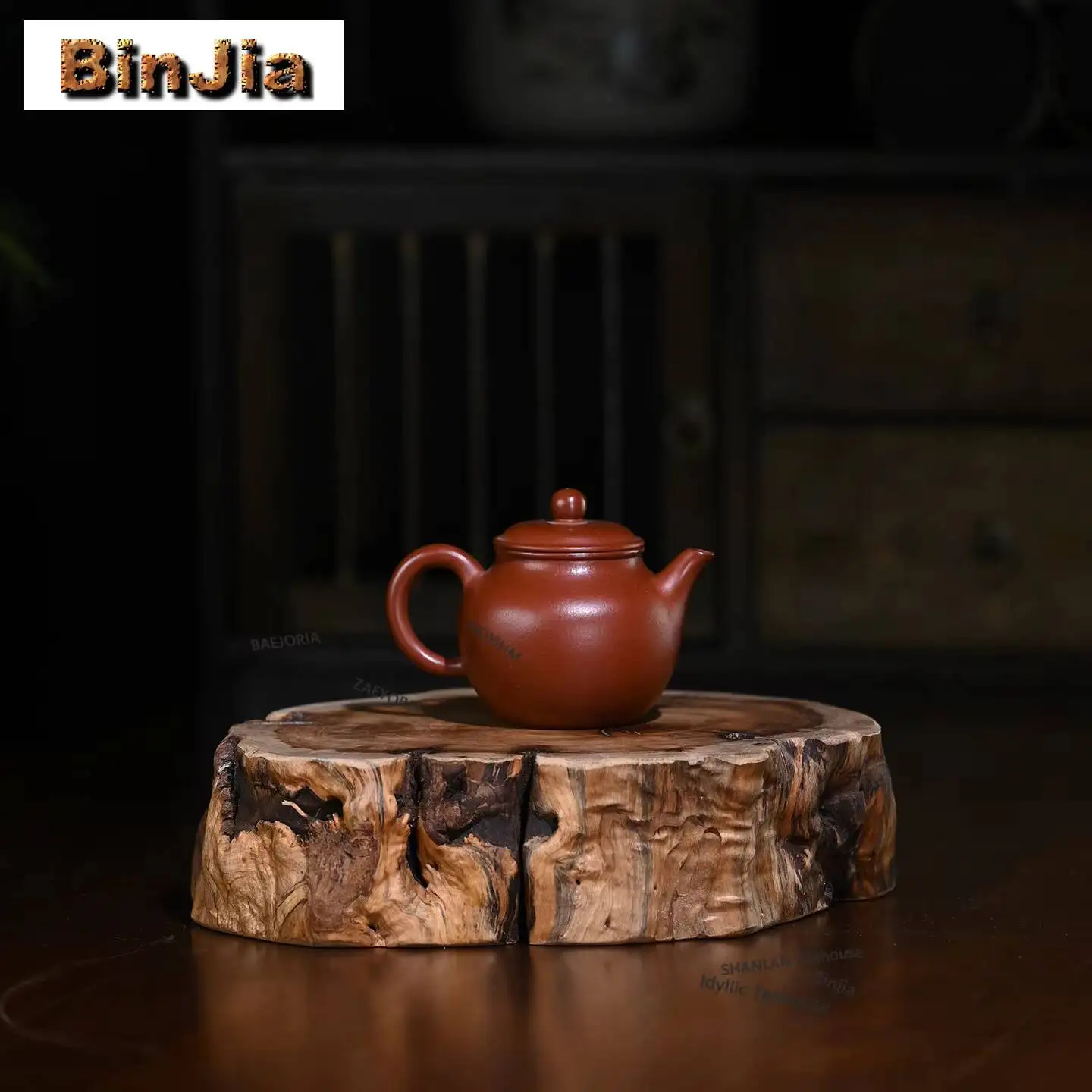 150ml Elegant Yixing Purple Clay Teapots Handmade Autumn Water Pot Raw Ore Dahongpao Mud Kettle Zisha Tea Set Teaware Decoration