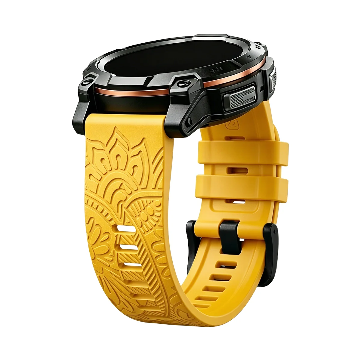 20/22/26mm Gravur-Silikonarmband für Garmin Fenix 7X 7 Pro Solar/6X 6 Sapphire 5 5X Plus 3 3HR/Epix QuickFit Smartwatch-Armband