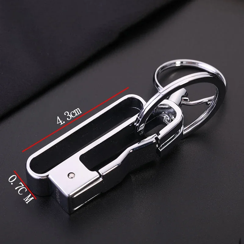 Fashion Keychain Keyring Car Men\'s Waist Hanging Car Keychain Men Gift Creative  Car Keychain  Keychains Accessories