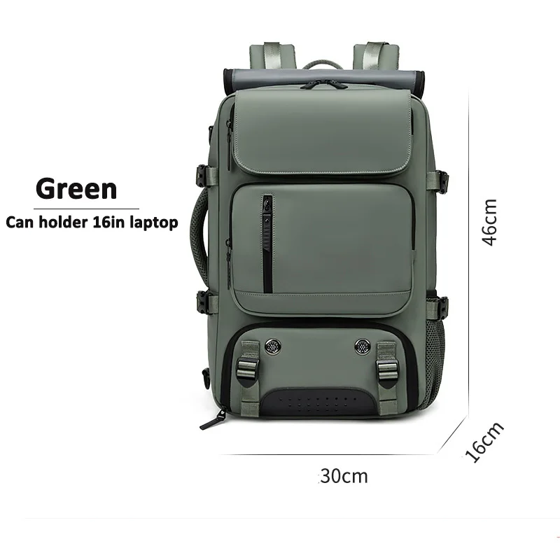 حقيبة ظهر أكسفورد متعددة الوظائف للسفر في الهواء الطلق، حقائب كروس ذات سعة كبيرة، حقيبة أمتعة للكمبيوتر، حقيبة ظهر نسائية #6