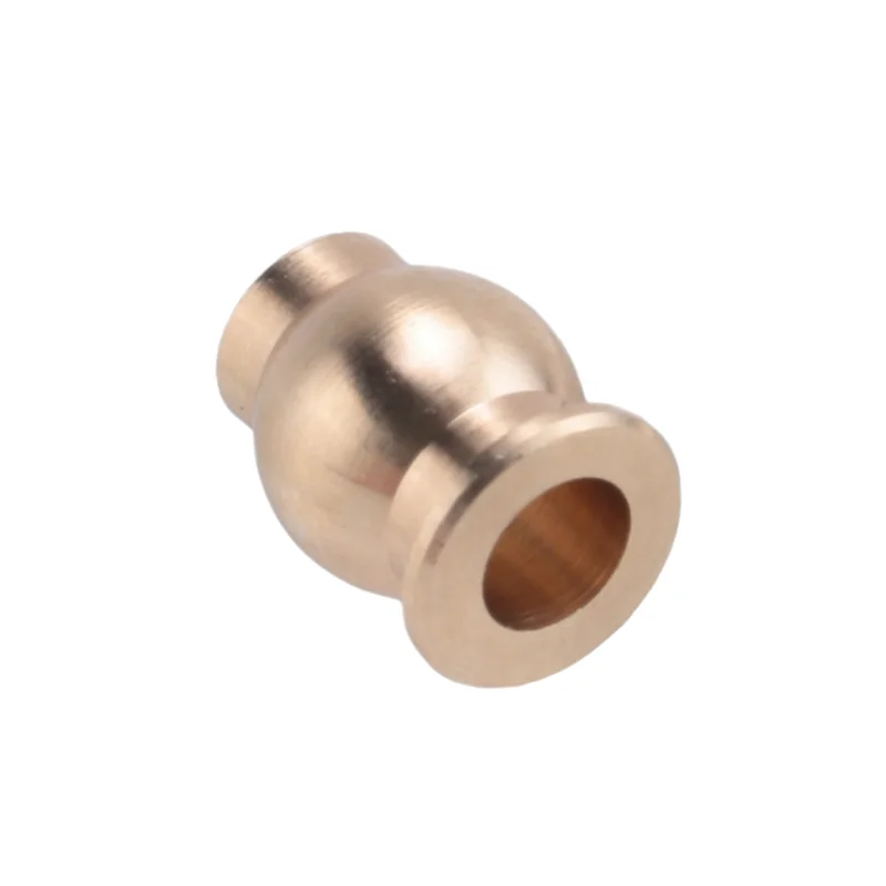 B05C-40Pcs M3 ربط قضيب كروي نحاسي رئيس تحمل ينتهي قطع غيار الترباس المشتركة ل 1/10 1/8 RC الزاحف على الطرق الوعرة اكسسوارات السيارات