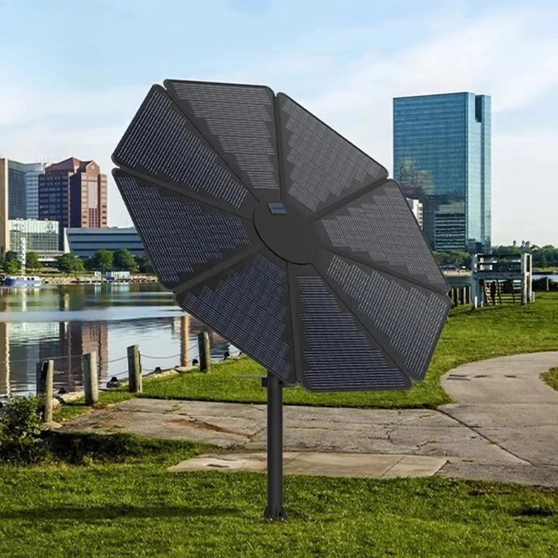 Настенный аккумулятор для хранения, солнечная энергия, фотоэлектрические монокристаллические кремниевые солнечные панели, 1000 Вт, домашняя энергия, солнечный цветок