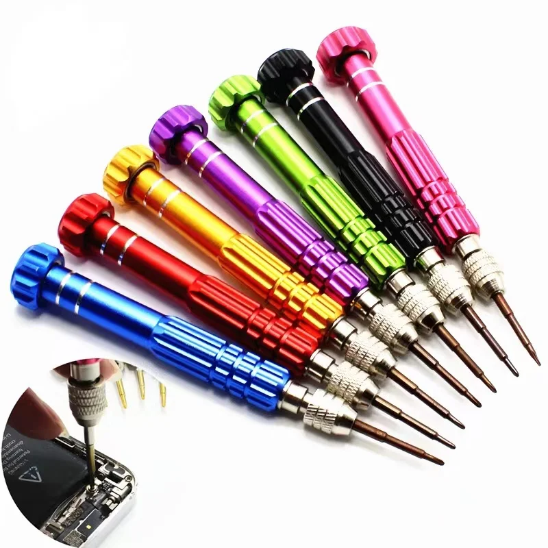 

Precision Disassemble Magnetic Torx Cross Pentalobe Head Screwdriver Bit Repair Kit For iPhone Android Mobile Phone Open Tool