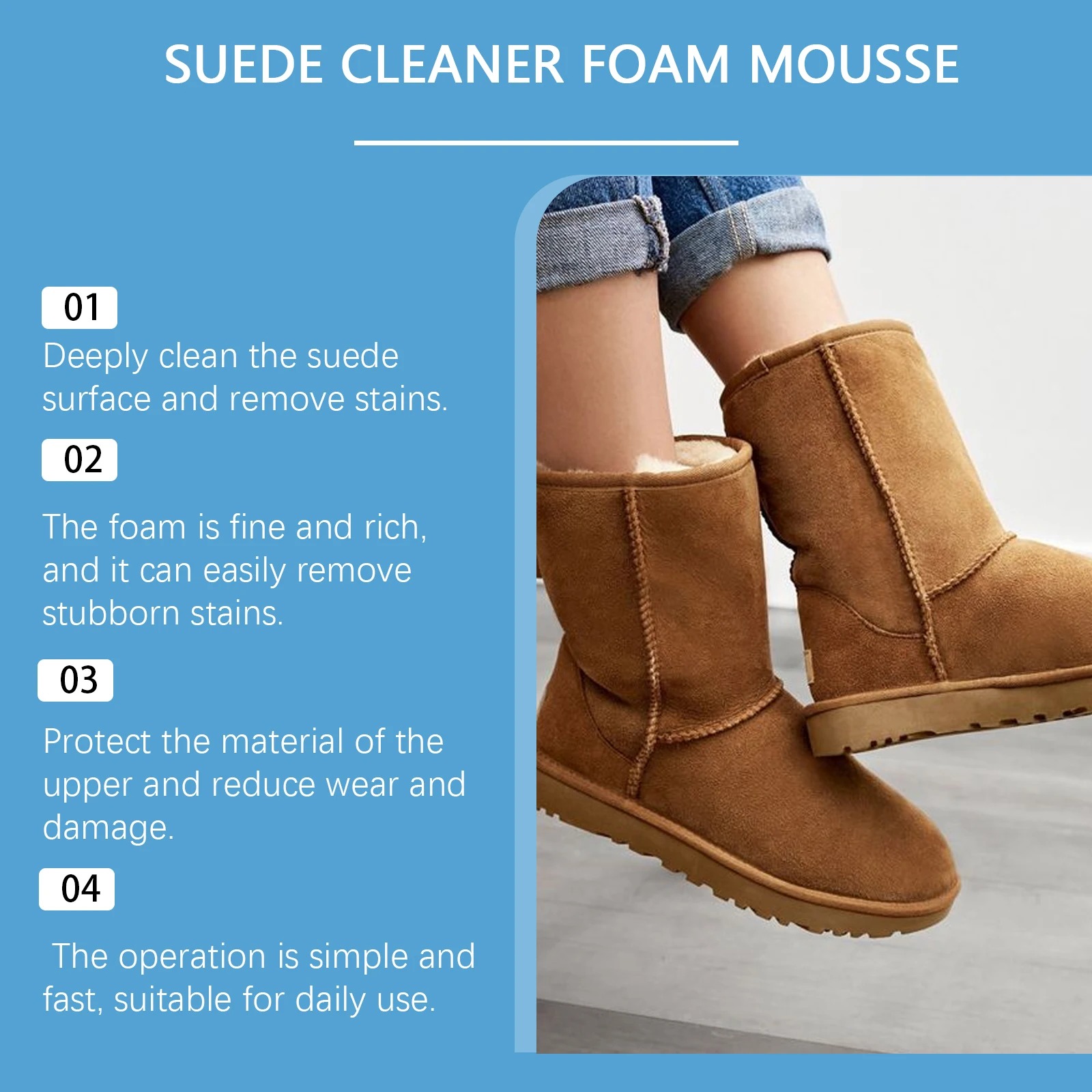 Suede Leather Dry Cleaning Foa - Sneaker Care Wipes review and price