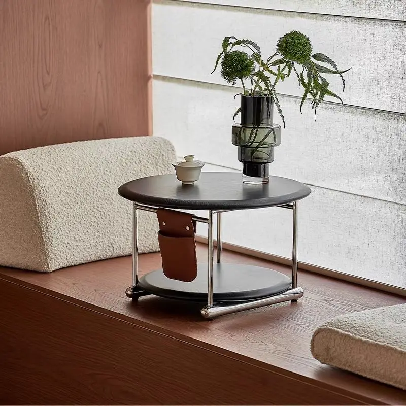 bay window table household coffee table, can store tatami, small tea table, modern and simple, bay window table