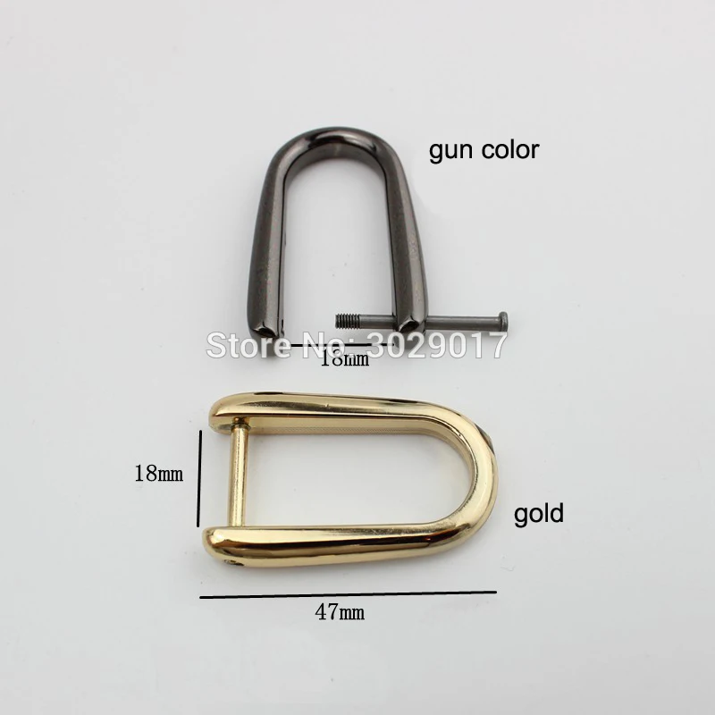 30pcs old gold old silver width high quality Gold color closed D rings,alloy metal d-ring Screw 4 COLORS