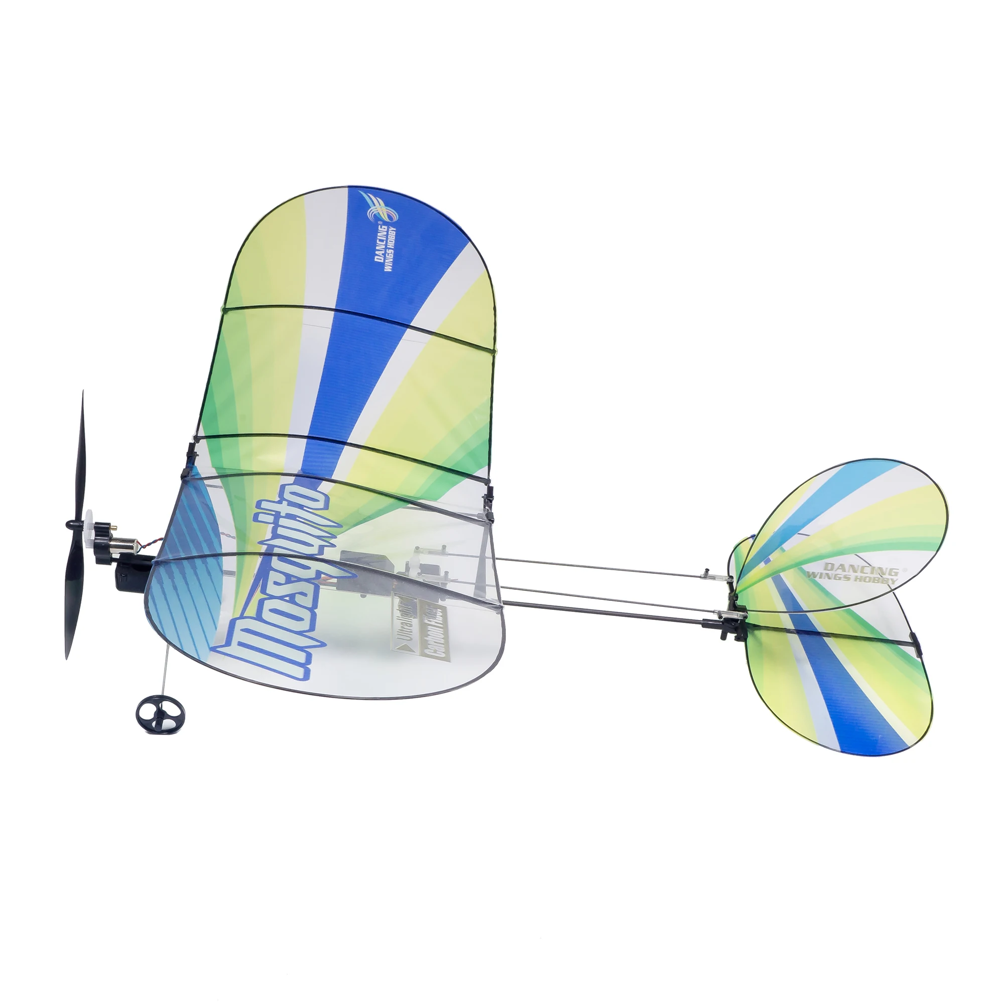Mosquito 360mm Mini RC Plane RTF with Transmitter, Lightweight Film Indoor Flyer - Easy Control for Beginners, Durable