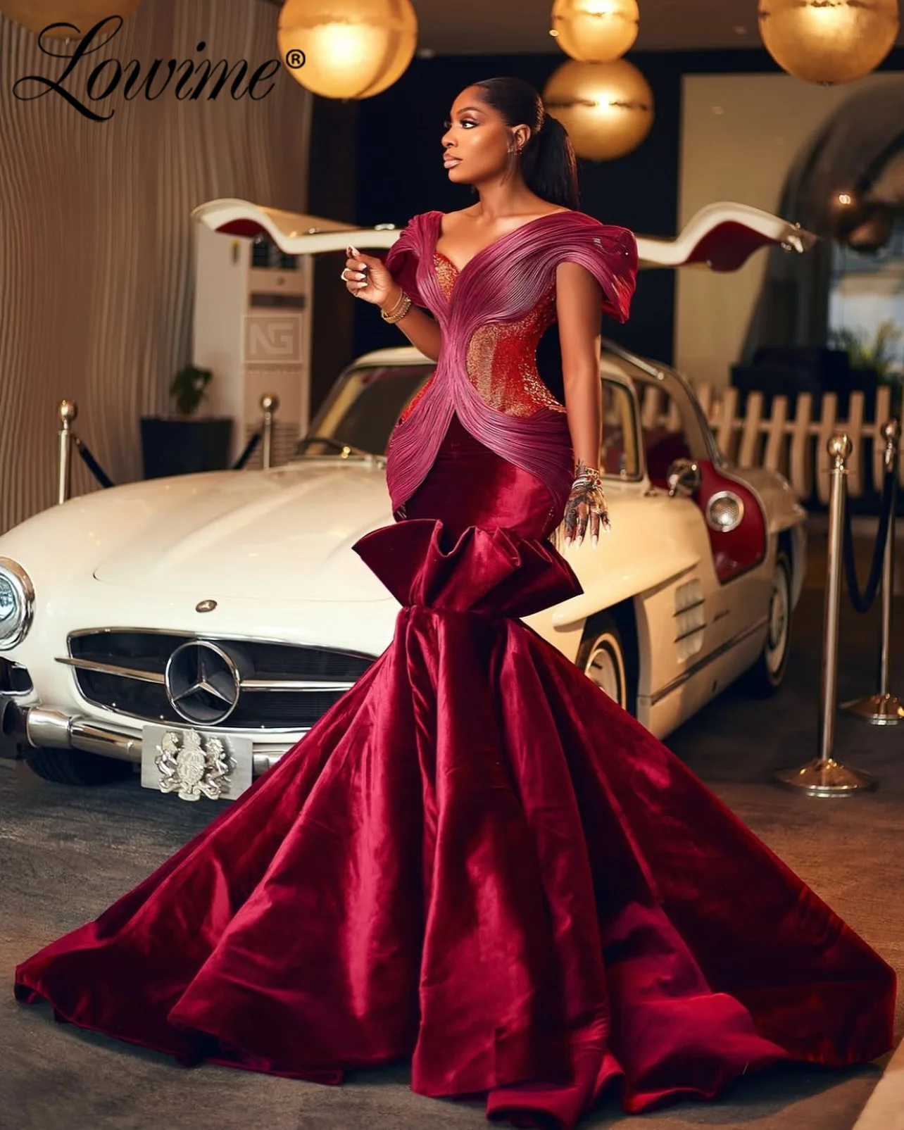 Elegant Velvet Mermaid Prom Dress Customized Off Shoulder Wine Red Long Engagement Party Dresses Plus Size African Evening Gowns - AliExpress 320 Elegant Velvet Mermaid Prom Dress Customized Off Shoulder Wine Red Long Engagement Party Dresses Plus Size African Evening Gowns - AliExpress 320