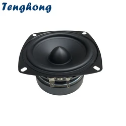 1pcs 4 Inch 105MM Mediant Bass Speaker Unit 6 Ohm 30W Mid Low Range Woofer Bullet Wireless Bluetooth Bookshelf Loudspeaker