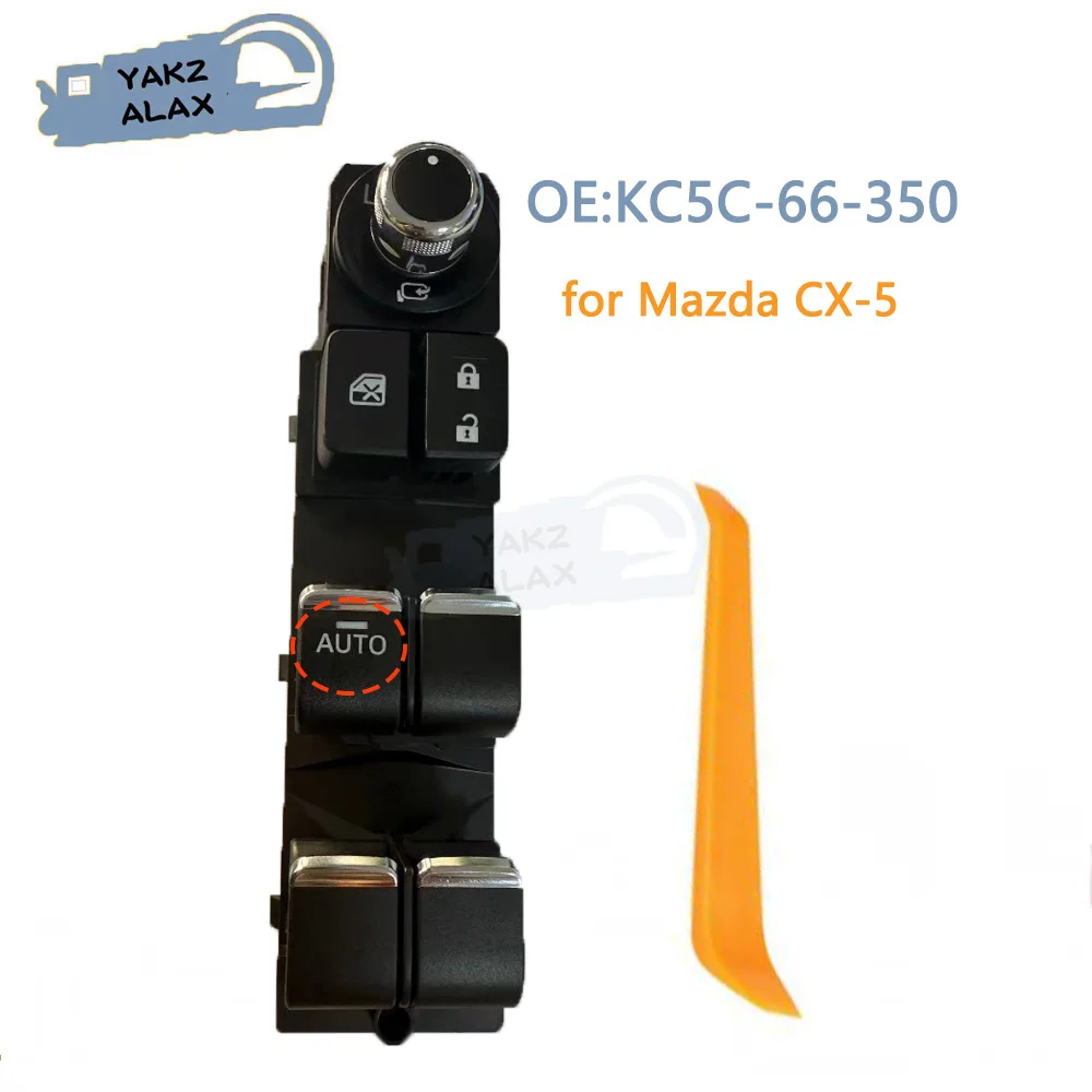 

KC5C-66-350 for Mazda CX-5 Front Left Electric Master Power Window Control Switch Glass Regulator Button Car Accessories