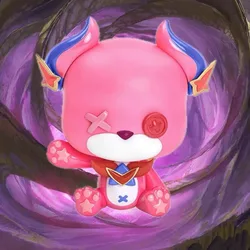 스타 가디언 KaiSa Dream Tibbers 피규어 정품 오리지널 포장 새 제품(게임 내 아이콘이 제공되지 않습니다)