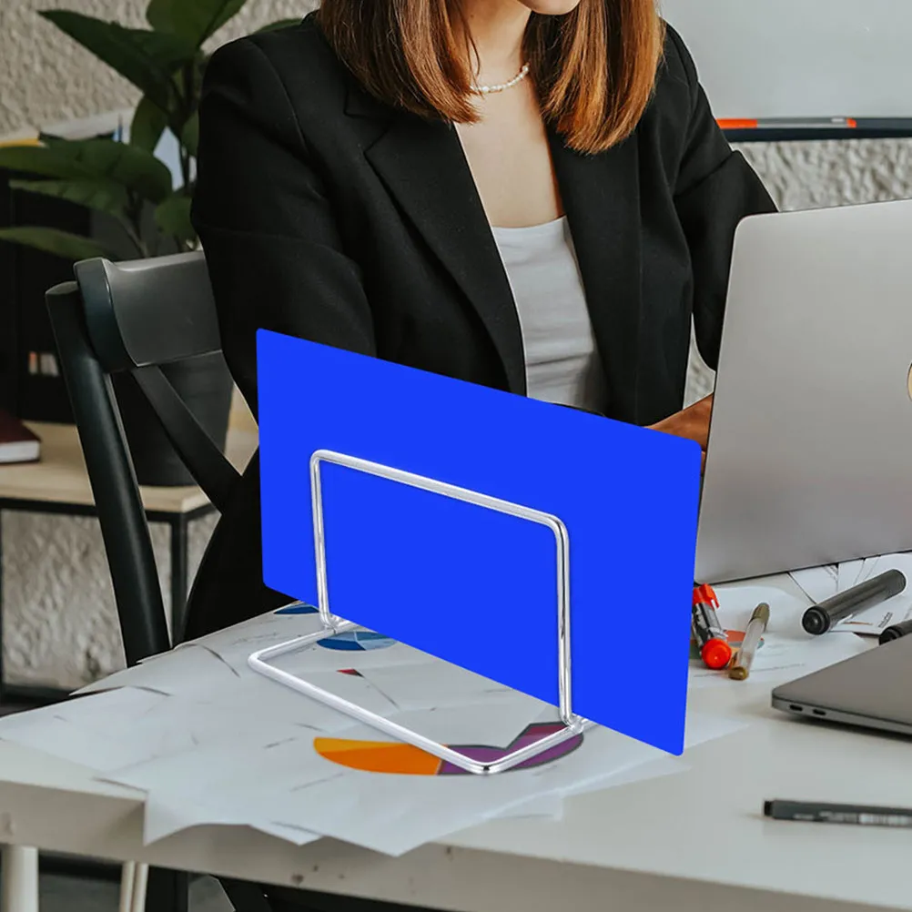 

Комплект из 2 кронштейнов-фиксаторов для перегородок на стол, сверхпрочные, без сверления, регулируемые, для создания зонирования в офисах, экзаменационных залах, на рабочих станциях