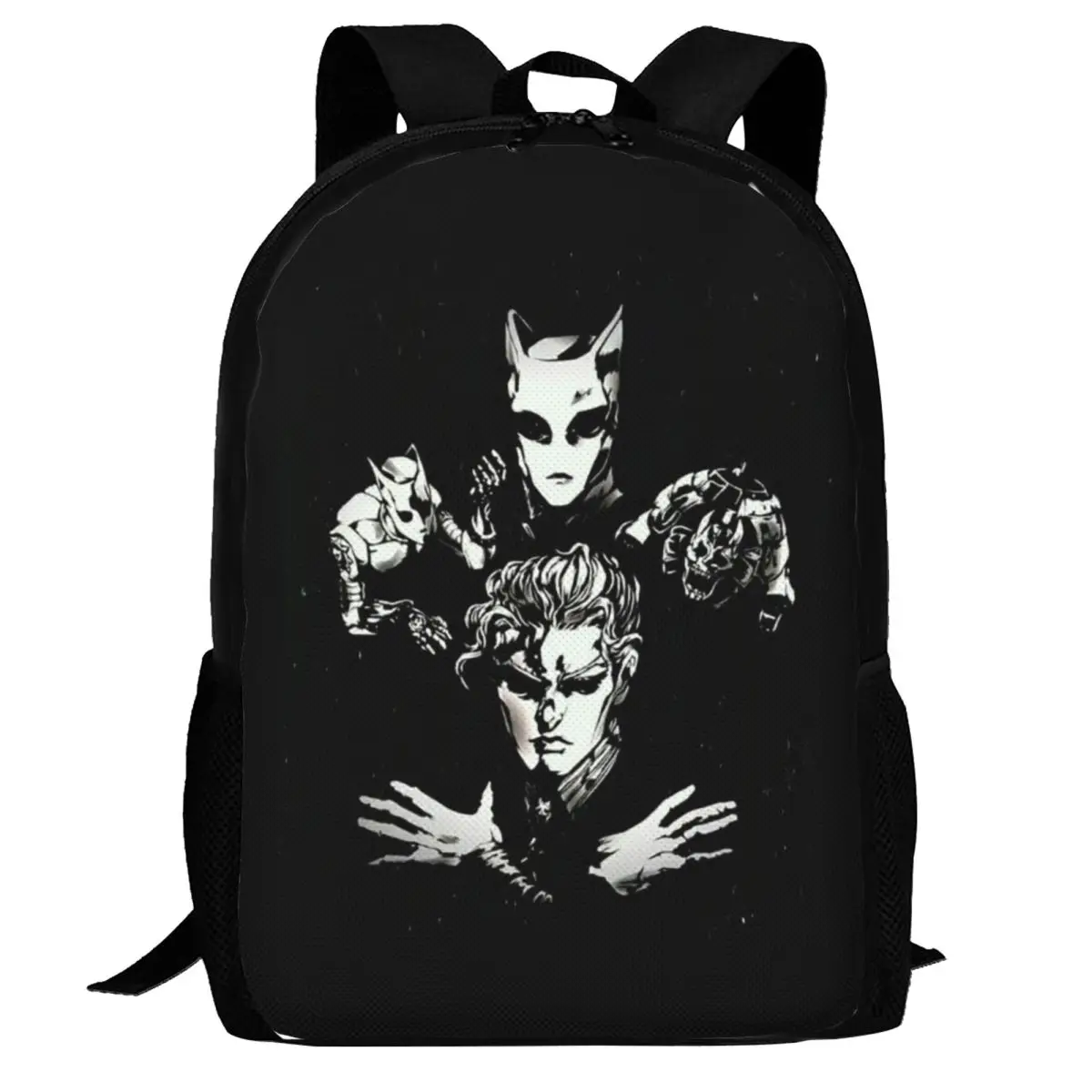

Yoshikage Kira Jojo Bizarre Adventure Backpack Daypack Large Capacity Boys Girls BookBag School Bag Shoulder Bags for Men Women
