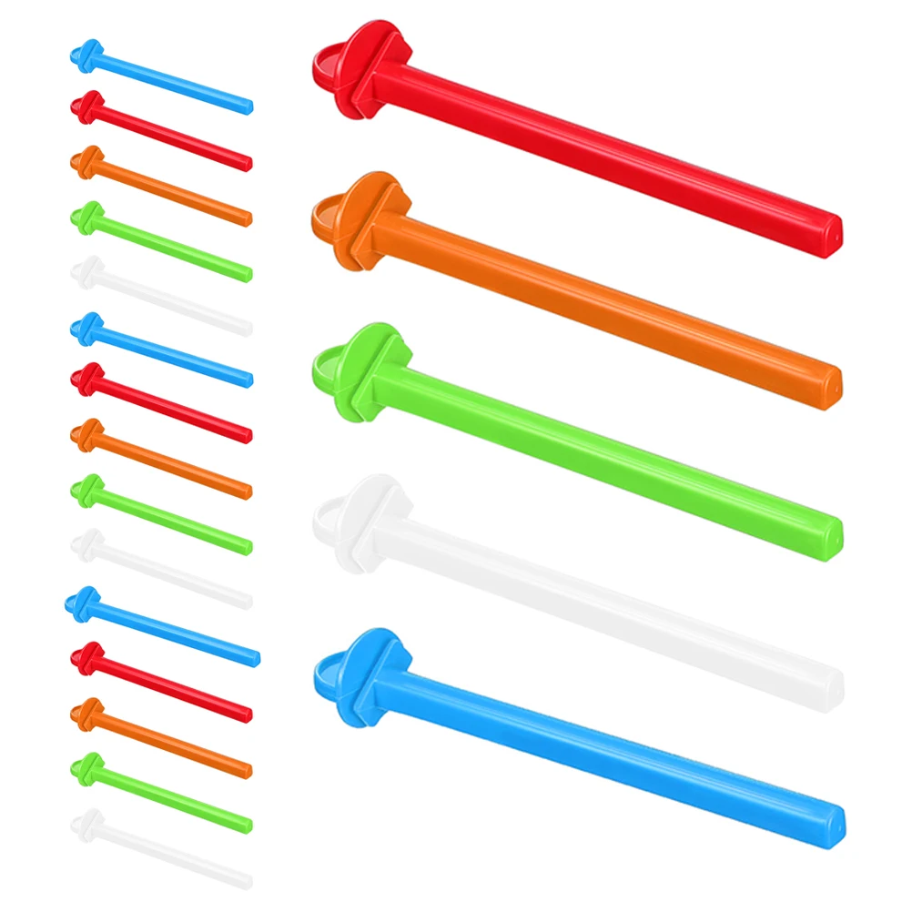 

20Pcs Plastic Bird Perch Stands Multifunctional Grip Surface Perch for Bird Cage Corner Mount Rest Stand for Budgie Canary