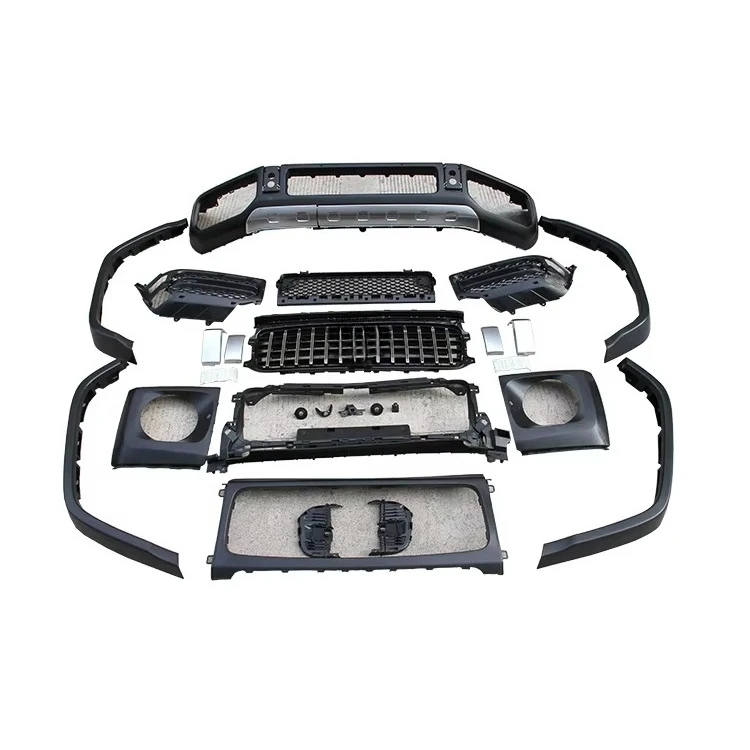 

China Professional Grilles Fender Lamp Cover Upgrade Body Kit for G500 to G63