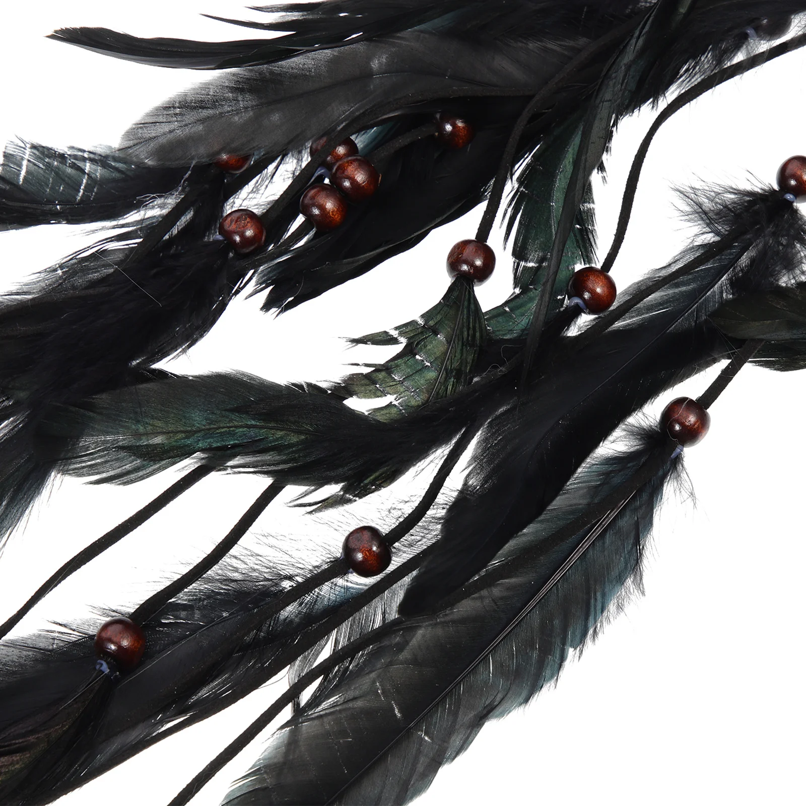 

Повязка на голову с шлейфом, аксессуары для волос в богемном стиле для женщин, вечерние косплей, племенный костюм, головной убор с кисточками