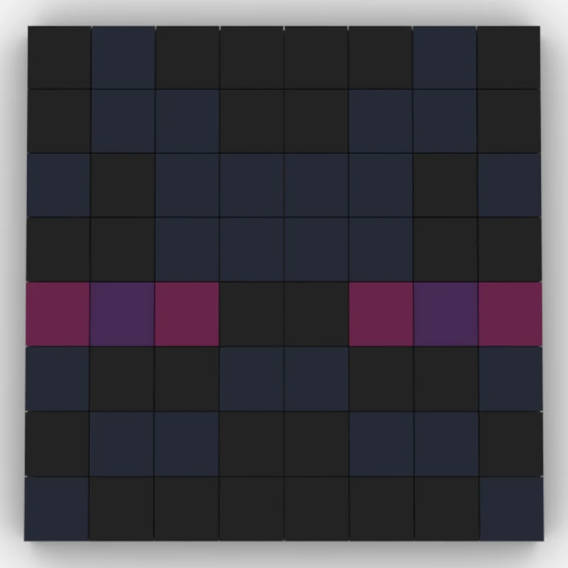 

65 шт. MOC Endermanss лицо миниатюрный мир строительные блоки Рождественский подарок расслабляющий подарок «сделай сам» идеально подходит для творческих взрослых эксклюзивные