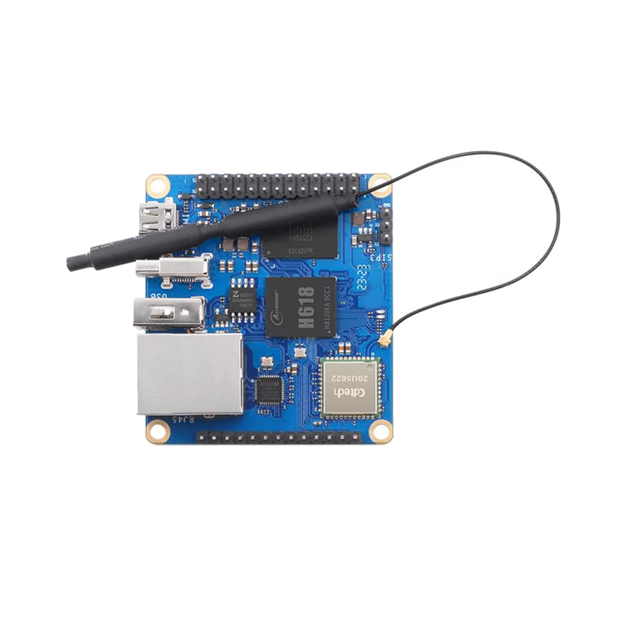 For Zero 3 Development Board 1.5GB RAM H618 WiFi5+BT 5.0 Gigabit LAN for Android 12 Debian12 Ubuntu22.04
