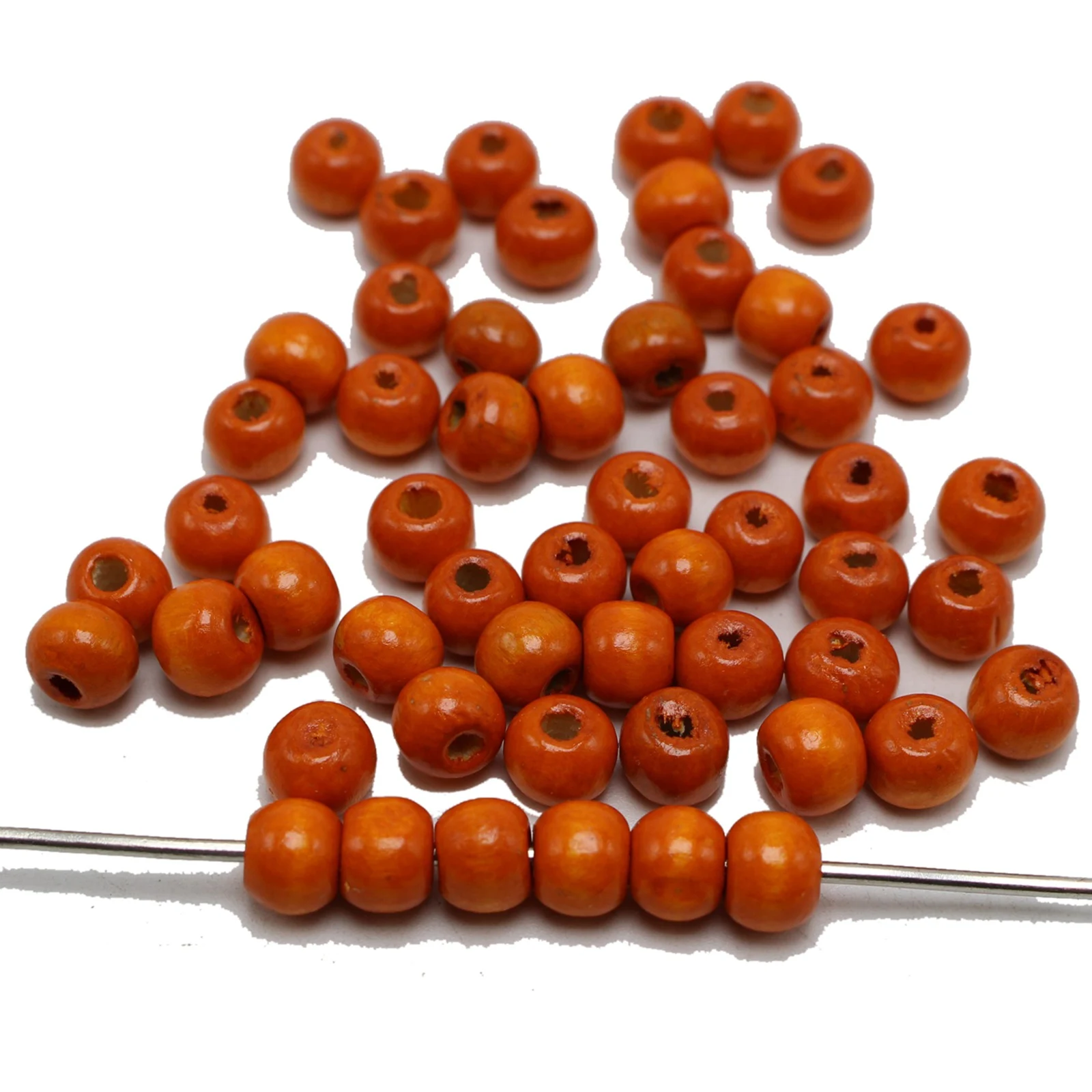 8mm Round Wood Beads~Wooden beads  500pcs