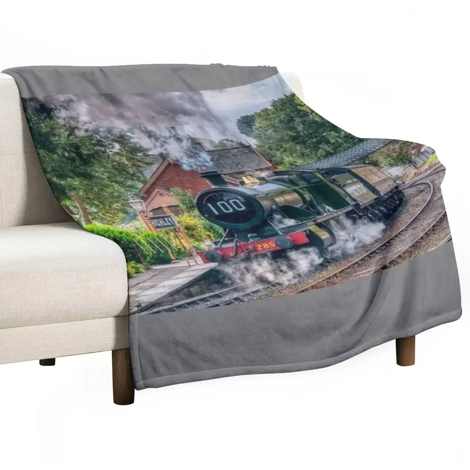 Great Western Railway Engine 2857 - 100th Birthday Throw Blanket For Decorative Sofa for winter Thermal Fashion Sofas Blankets