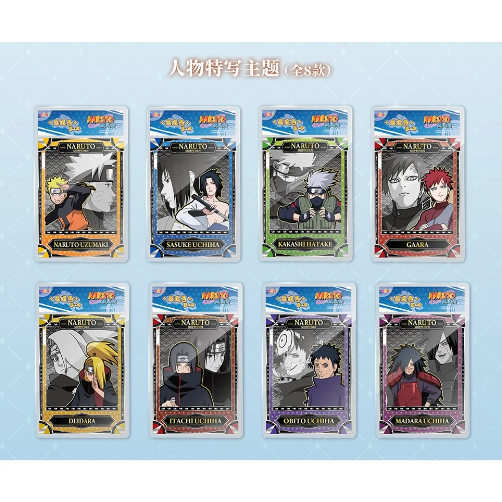 مجموعة بطاقات أصلية جديدة من مجموعة Eaki Naruto Haruno Sakura Uchiha Sasuke أنيمي ملصق كلاسيكي بطاقات بولارويد هدايا محبوبة من قبل المشجعين #5