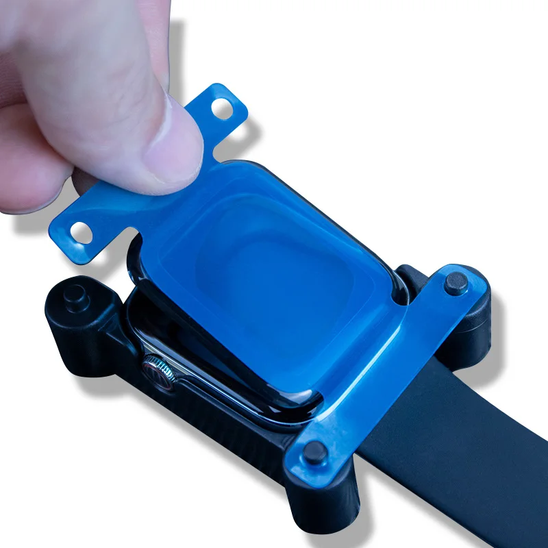 Installa la protezione dello schermo del vassoio per Apple Watch Ultra 49mm 45mm 41mm 44mm 42mm 40mm Pellicola protettiva iWatch Series 8 7 6 5 4 3 SE