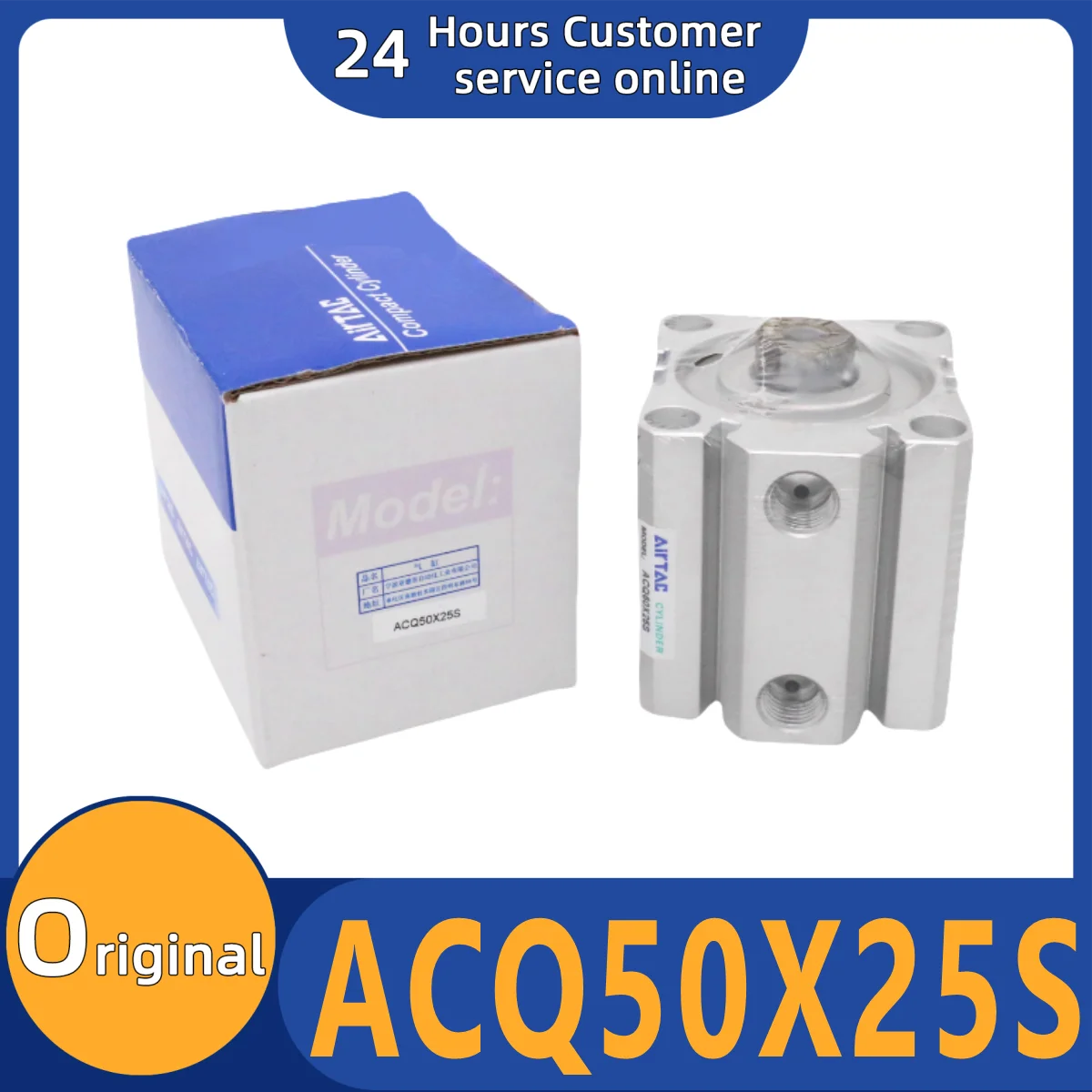 

Brand new original thin ACQ50X25S ACQ50X30S ACQ50X35S ACQ50X40S cylinder