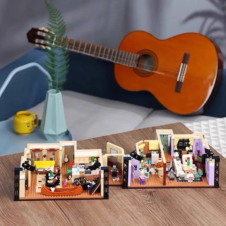 10292 2048pcs Building House Model Friends Series Monica's Appartement Volwassen Educatief Assemblage Bouwstenen Speelgoed Cadeau