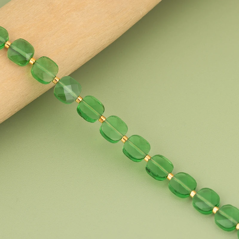 assoonas, eine Kette/Stück, MI03, Schmuckzubehör, Quarzstein, Anhänger, DIY-Zubehör, lose Perlenkette, Schmuckherstellung – Detail 5