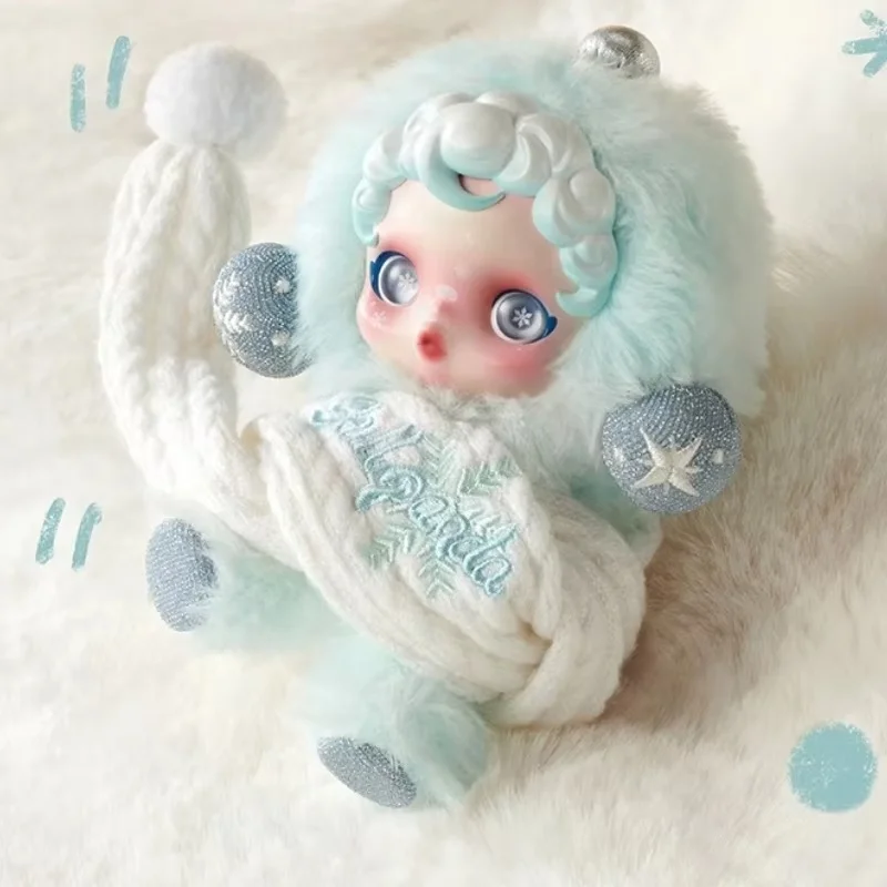 Genuine Skullpanda Winter Symphony Series Action Figures Vinyl Doll Cute Song Of Snow Figures Pendant Keychain Christmas Gift