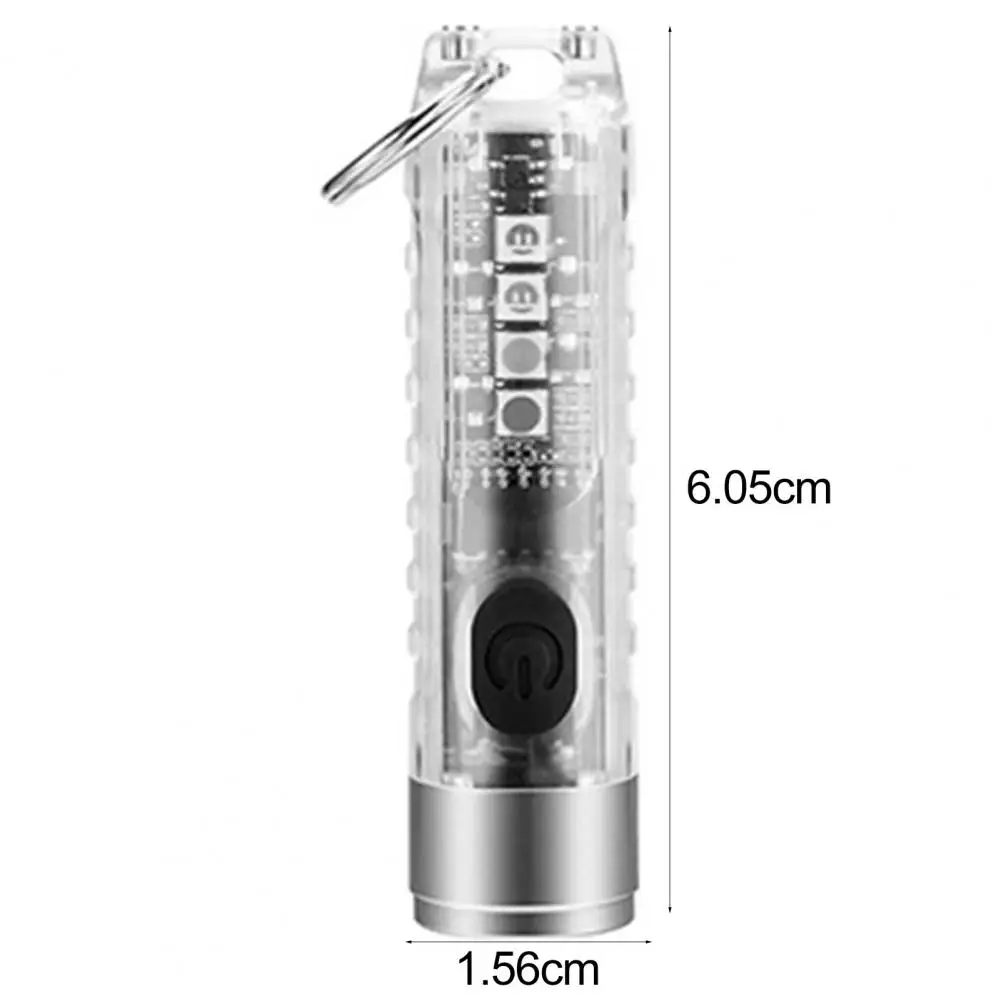 Torcia a LED utile 400LM/6500K torcia tascabile ricarica USB torcia a LED lampada di emergenza forniture da campeggio