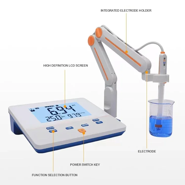 Laboratory Digital Portable  Conductivity Resistivity Thermal Electrical TDS Water Benchtop Conductivity PH Meter Price