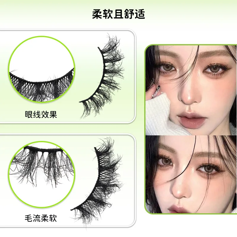 10 pares de venda quente fábrica de cílios falsos modelador de cílios mantém fornecimento estável ferramenta de maquiagem de beleza para cuidados com os olhos