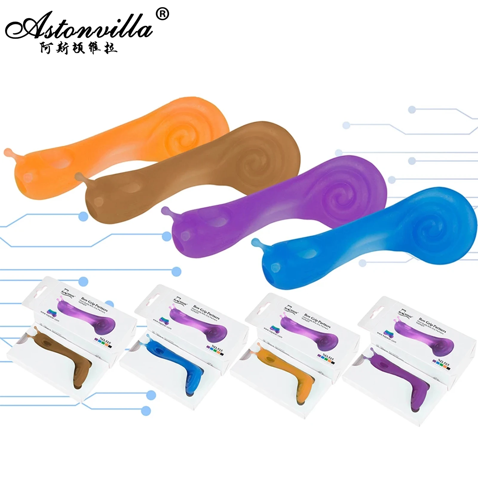 Accessorio per Violino correttore per arco lumaca ABS NO.515 universale Violino Hold Bow correttore posturale per parti a corda per principianti