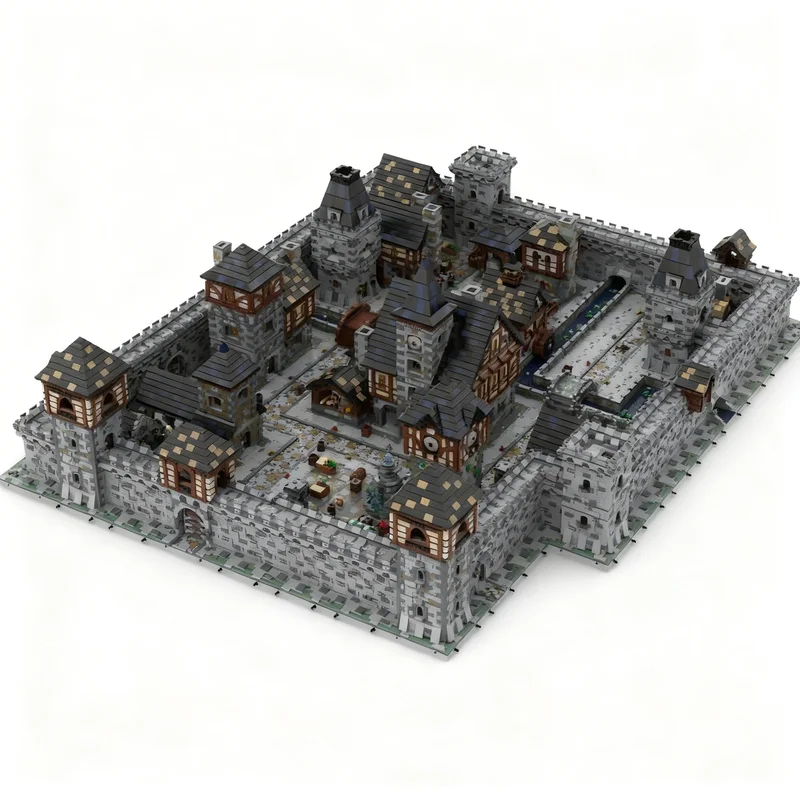 48241pcs MOC Castle MINI-Medieval-Modulars 52 - 
