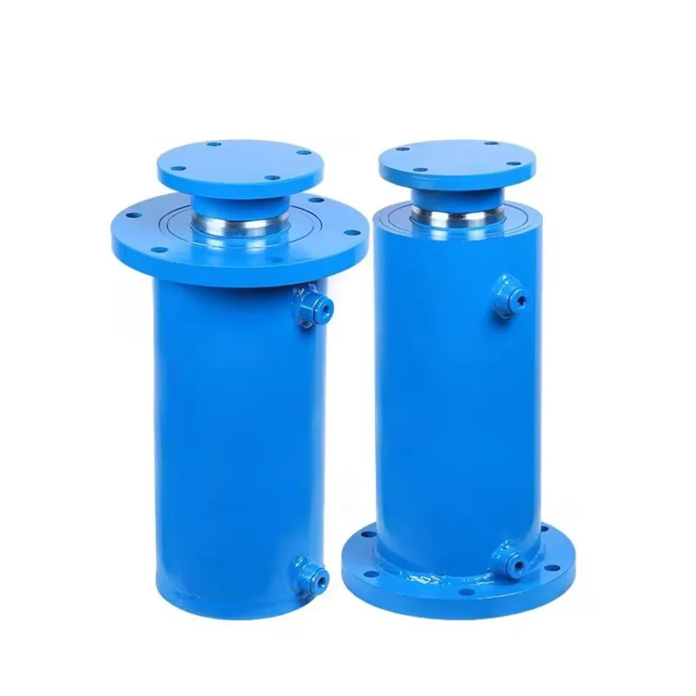 Hydraulic cylinder bidirectional heavy duty pump station assembly