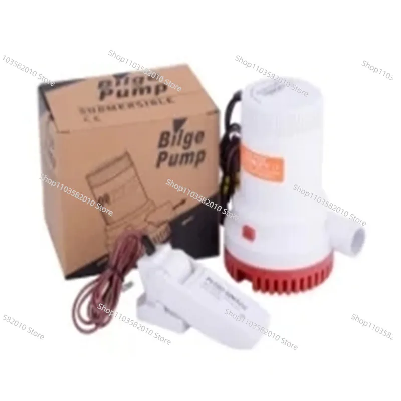 Bilge Submersible Water Pump 12V 24V 3500GPH Set With Switch Boat Motor Homes Houseboat Aquario Filter Accessories Aquarium