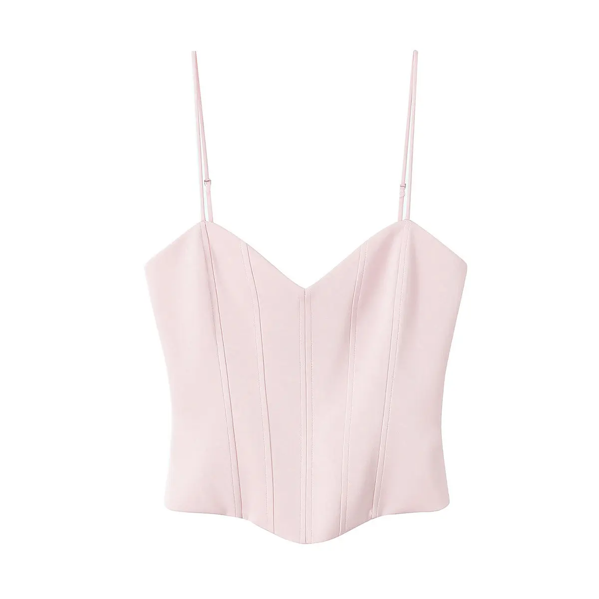 JNLEAOG Spring New Women's Fashion Versatile Tight Crop Top Style Upper Apparel Polyester Fiber Commute Style Casual Scene