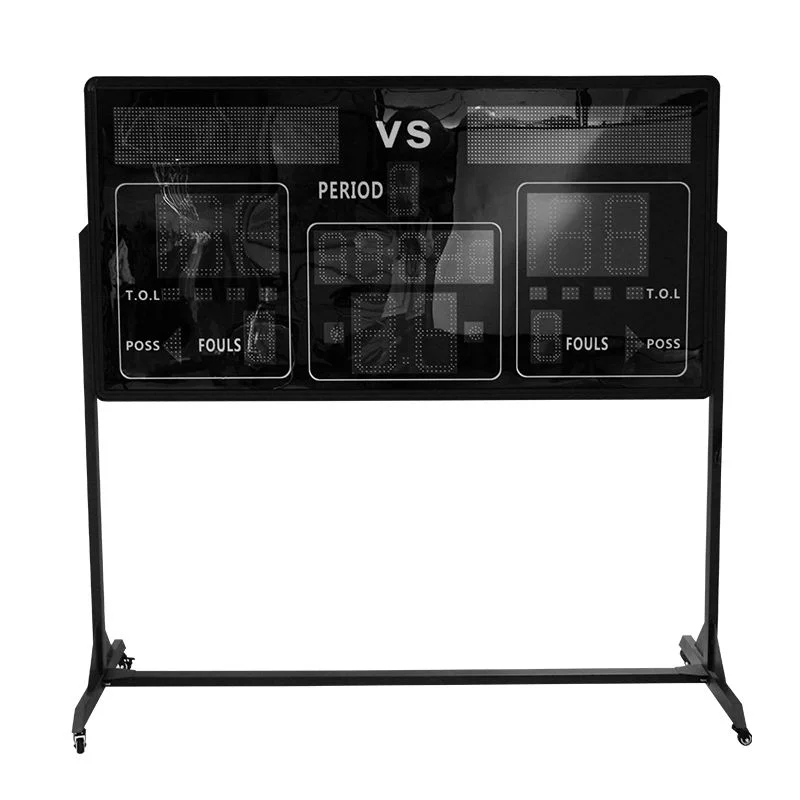 2.4m High-Brightness RF-Controlled Multi-Game Electronic LED Sports Scoreboard With Optional Rechargeable Lithium Battery view 2