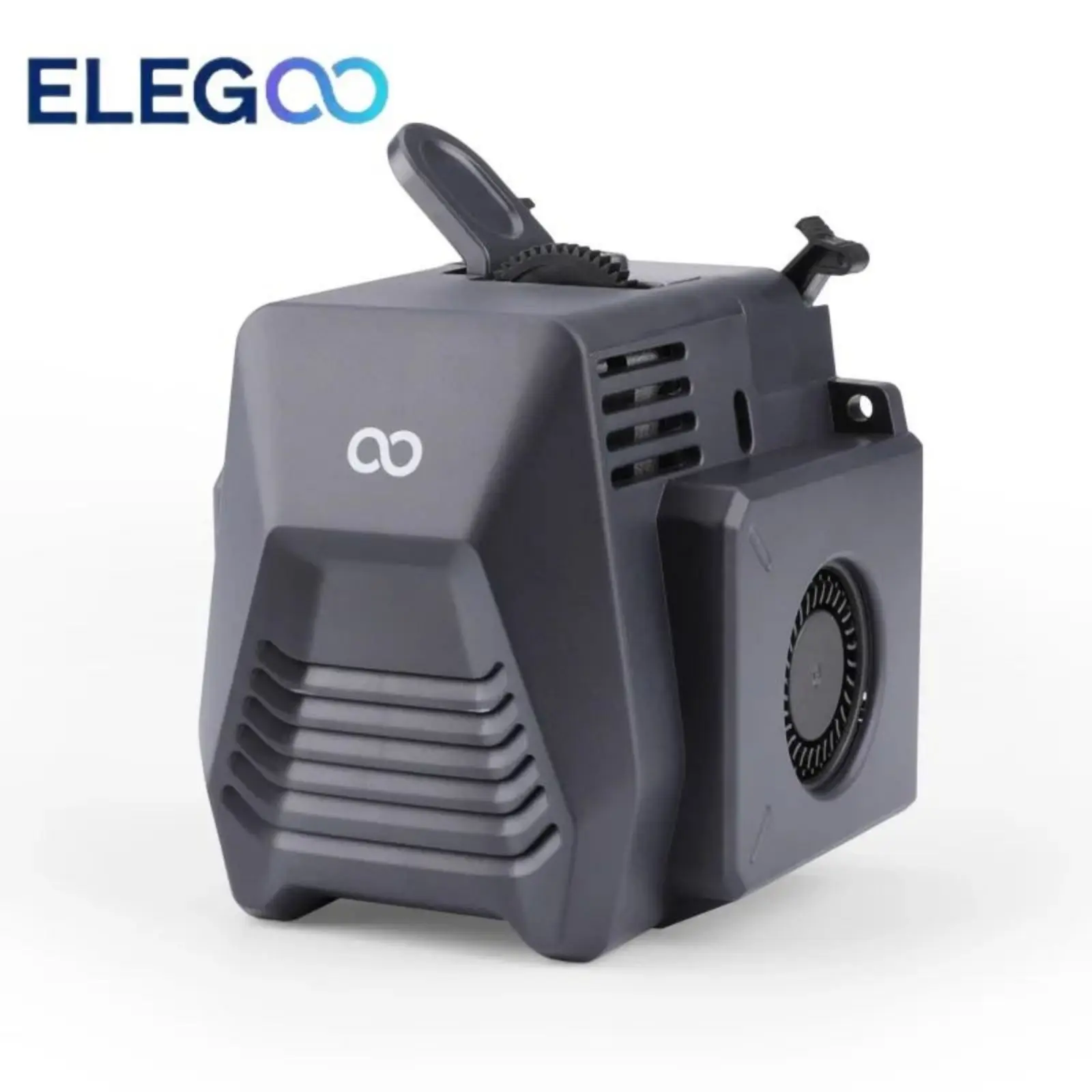 Imagem -02 - Elegoo Extrusora de Impressora 3d para Netuno Pro Plus Max Totalmente Montada Extrusora de Acionamento Direto de Engrenagem Dupla Peças Oficiais de Impressora 3d