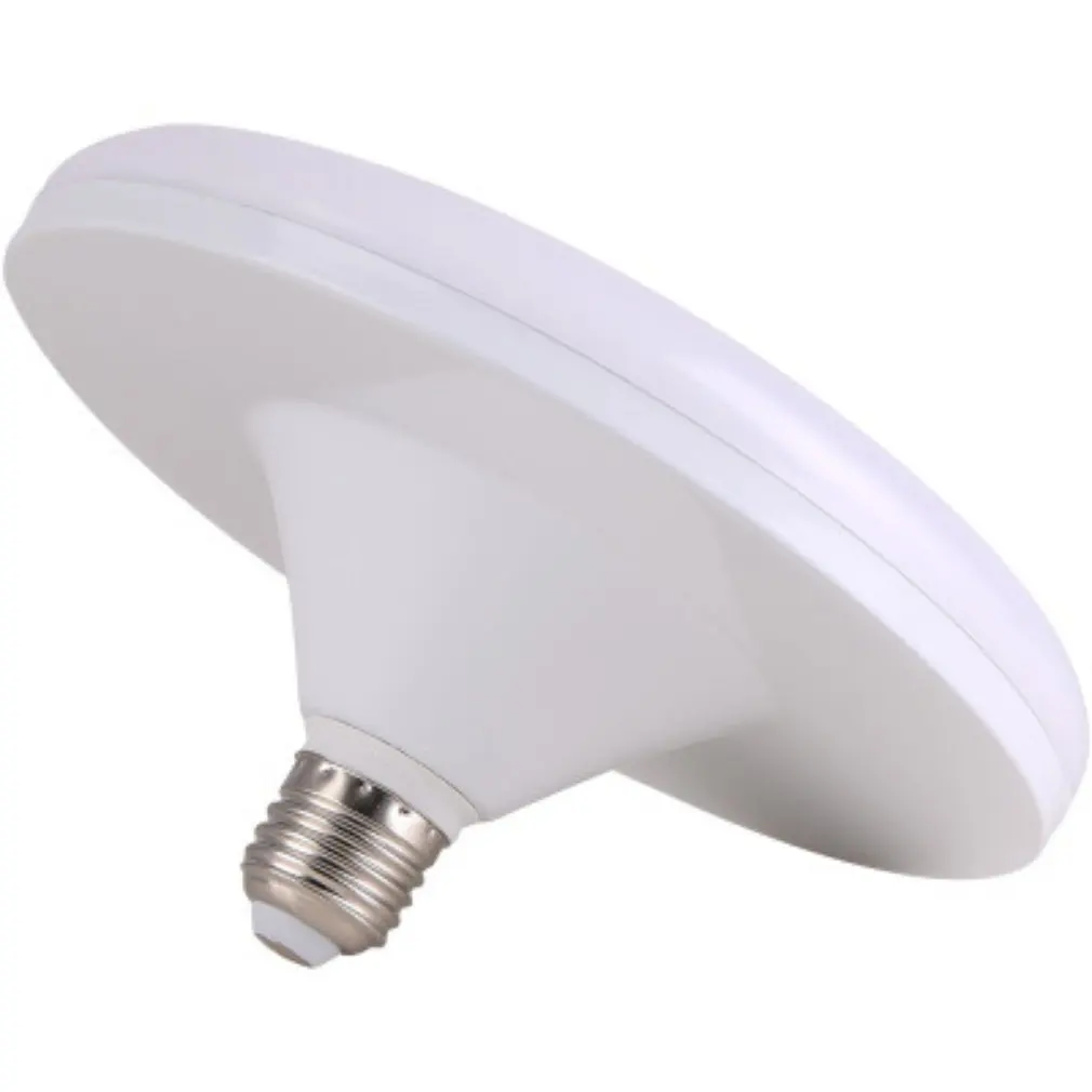 15W E27 lampadina a LED Super luminosa AC 220V UFO LED Light Indoor White Light lampade da tavolo Garage Light Eye Care E27 lampada di illuminazione a LED