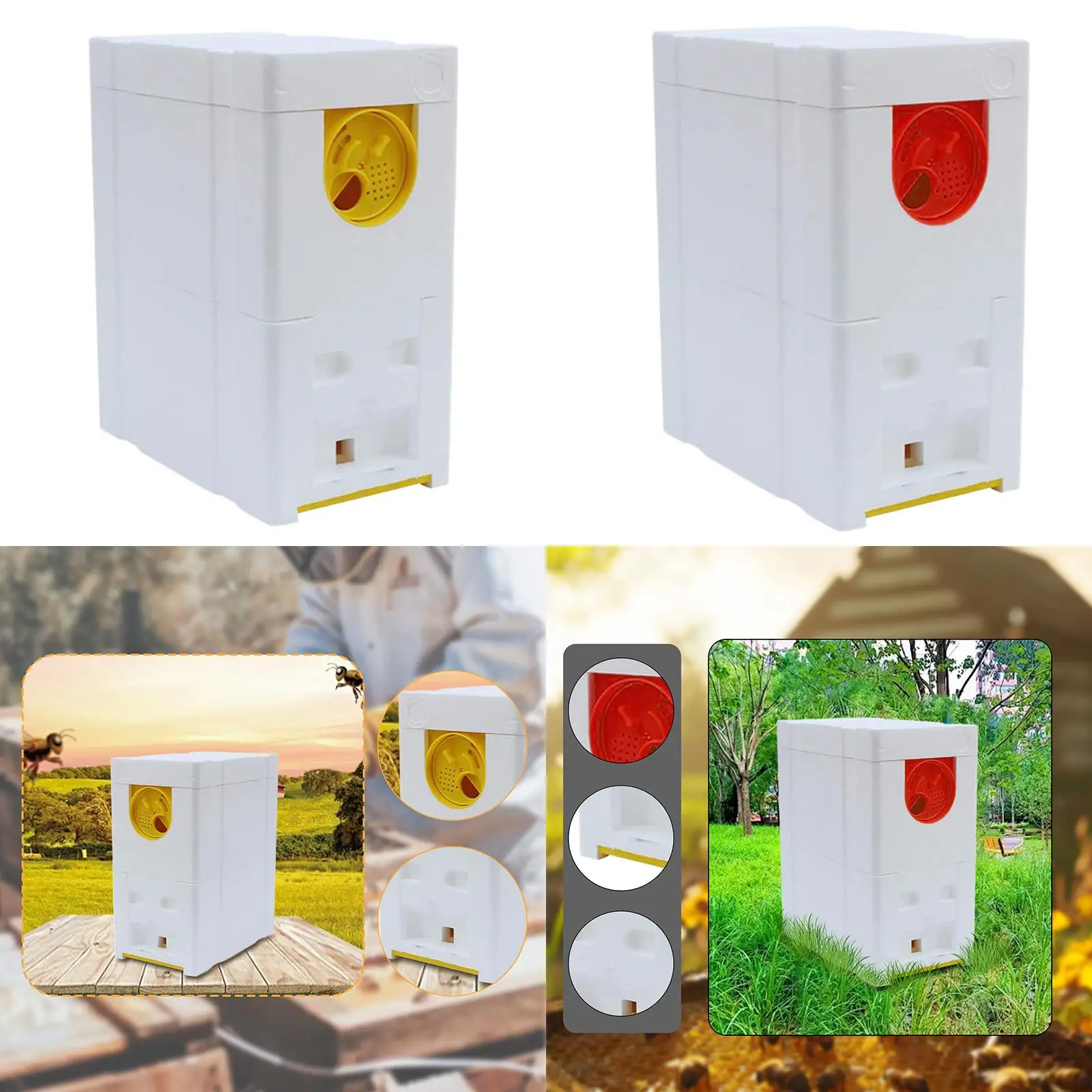 

Queen Bee Breeding Box Queen Bee Mating NUC for Garden Balcony Hot Summer