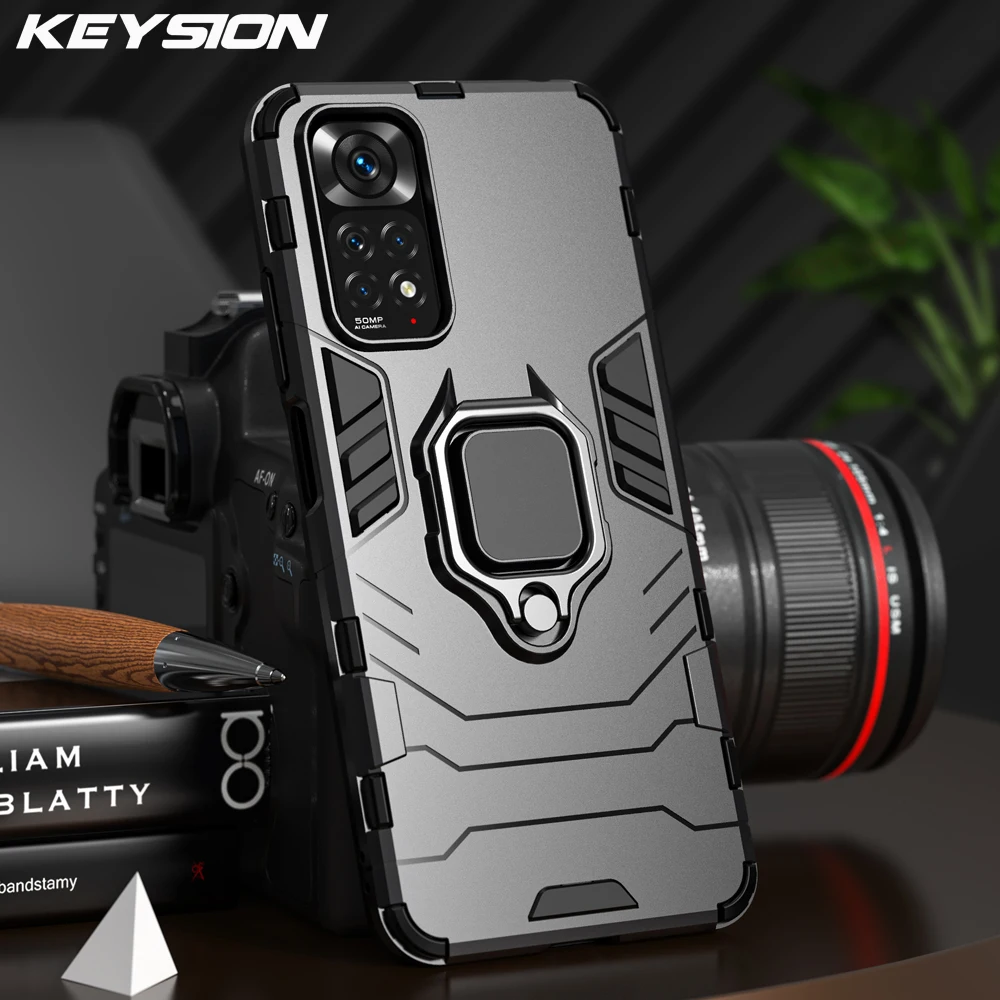 مراجعات ونصائح حول حافظة الهاتف KEYSION المقاومة للصدمات لسلسلة Redmi Note 11 Pro 5G