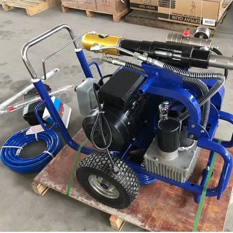 HC-970A Electric/Diesel-Powered High-Pressure Airless Putty Sprayer Coating Paint and Latex Paint Spraying Machine